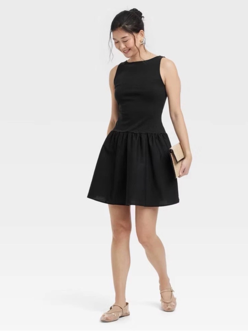 Trendy Elegant Black Dress